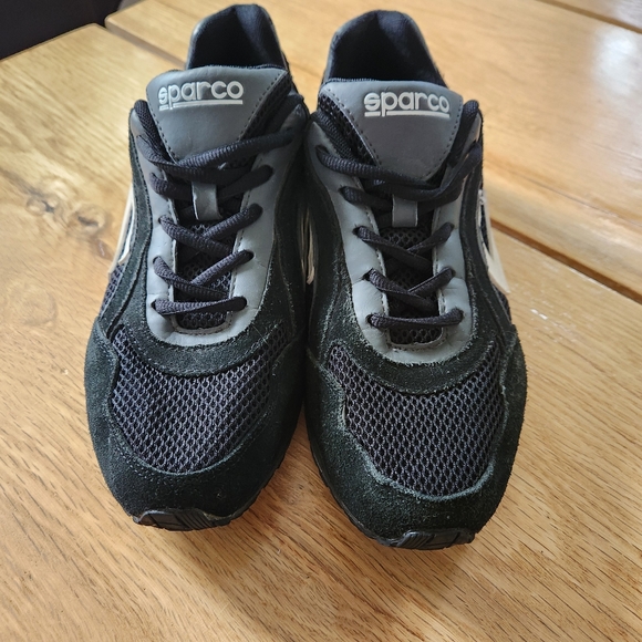 Sparco Running R3 Sport Shoes Black Size EU 40/7- 7.5 Mens US Mechanic‎ Workshop